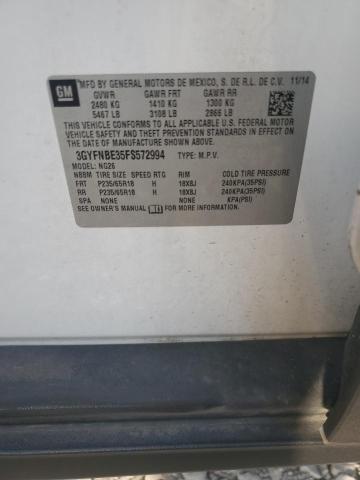 2015 CADILLAC SRX LUXURY - 3GYFNBE35FS572994