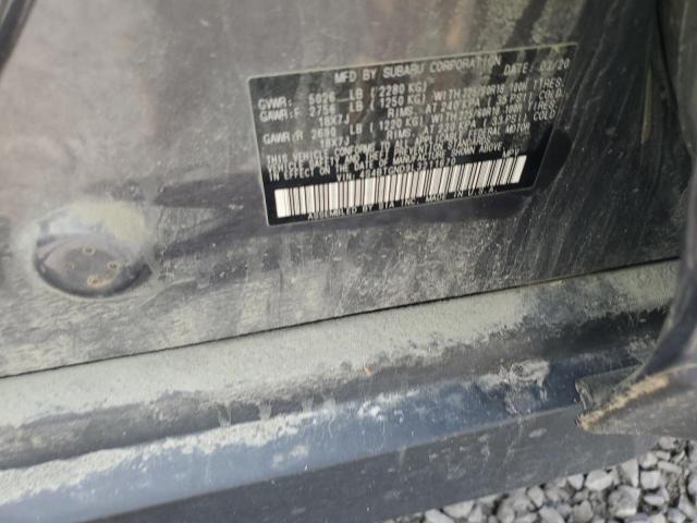 2020 SUBARU OUTBACK LI 4S4BTGND9L3211670