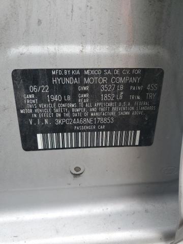 2022 HYUNDAI ACCENT SE - 3KPC24A68NE178853