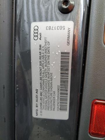 2024 AUDI A5 PREMIUM WAUFACF55RA049632