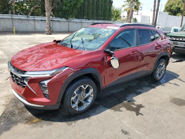 CHEVROLET TRAX 1LT 2025 red  gas KL77LHEP4SC248082 photo #1
