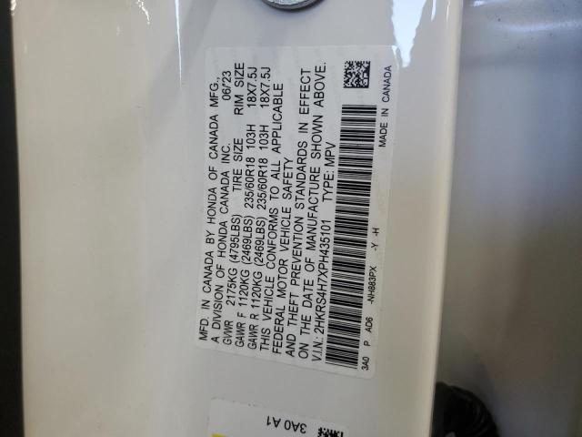 2023 HONDA CR-V EXL 2HKRS4H7XPH435101