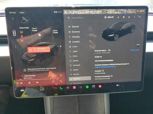 2025 TESLA MODEL 3 5YJ3E1EA4SF900006