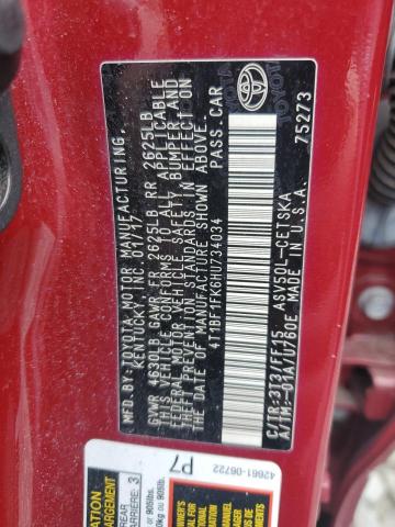 2017 TOYOTA CAMRY SE A 4T1BF1FK6HU734034
