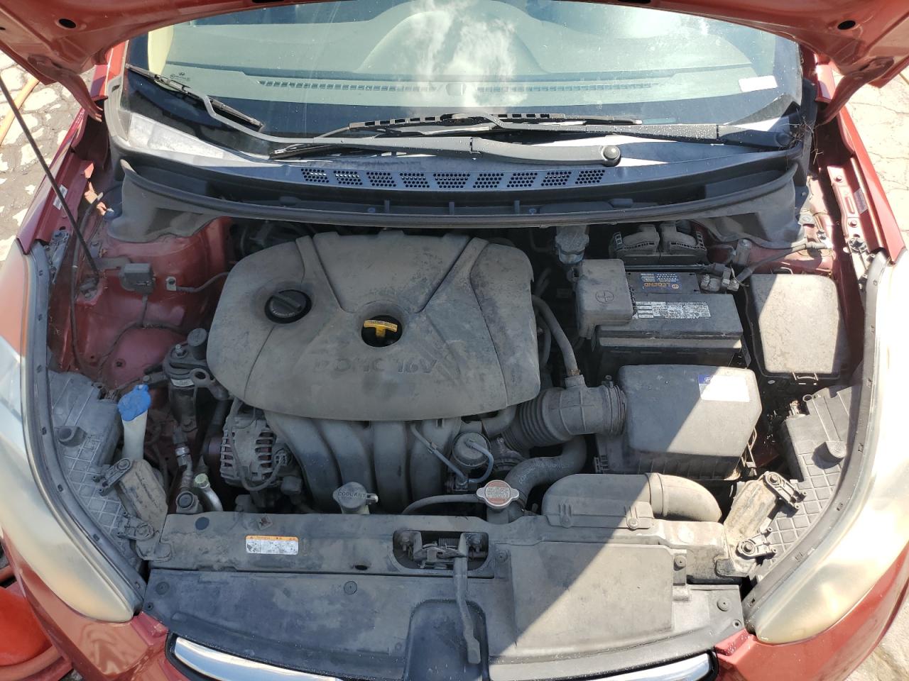 Lot #3195984985 2011 HYUNDAI ELANTRA GL