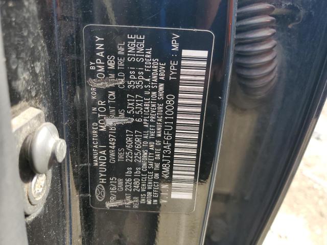 2015 HYUNDAI TUCSON GLS KM8JT3AF6FU110080