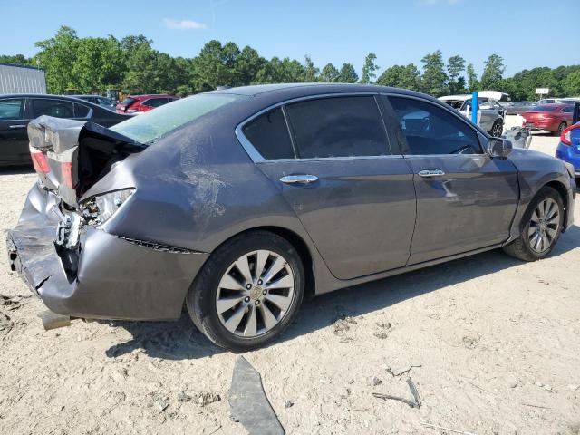HONDA ACCORD EXL 2013 gray  gas 1HGCR2F81DA204805 photo #4