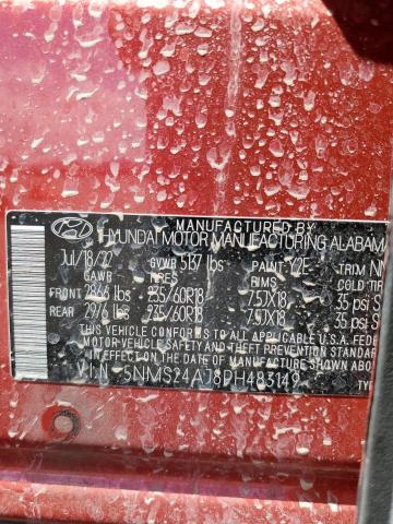 2023 HYUNDAI SANTA FE S 5NMS24AJ8PH483149