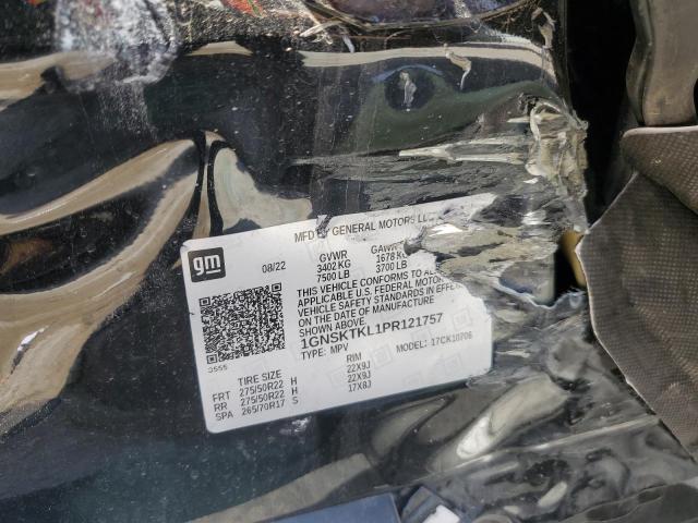 2023 CHEVROLET TAHOE K1500 HIGH COUNTRY 1GNSKTKL1PR121757