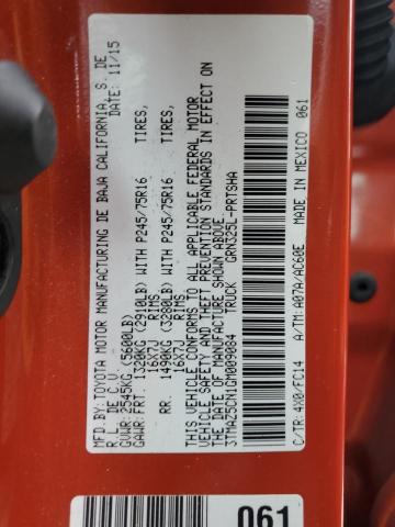 2016 TOYOTA TACOMA DOU - 3TMAZ5CN1GM009084
