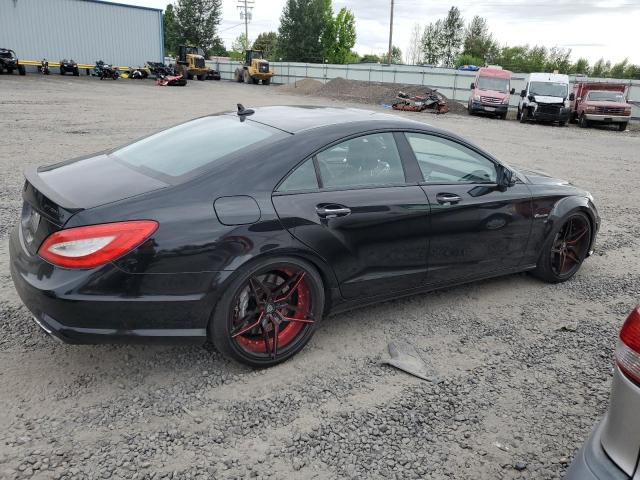 MERCEDES-BENZ CLK63 AMG 2012 black  gas WDDLJ7EB1CA016869 photo #4
