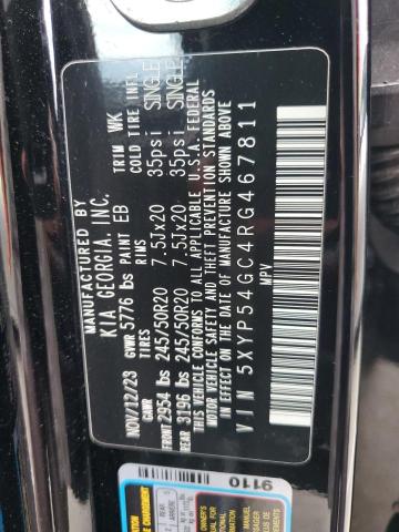 2024 KIA TELLURIDE 5XYP54GC4RG467811