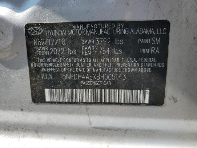 2011 HYUNDAI ELANTRA GL - 5NPDH4AEXBH005143