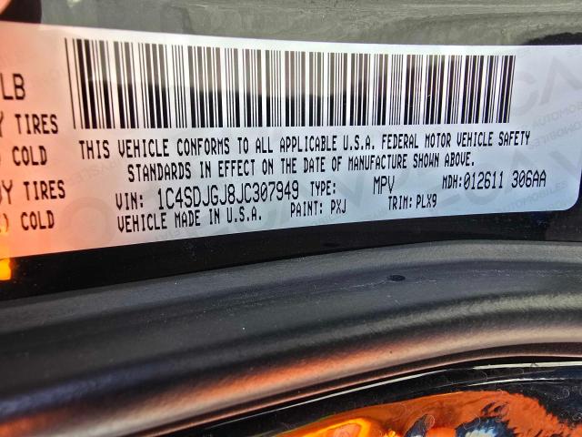 2018 DODGE DURANGO SR 1C4SDJGJ8JC307949