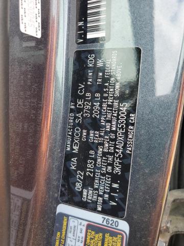 2023 KIA FORTE GT LINE 3KPF54ADXPE530045
