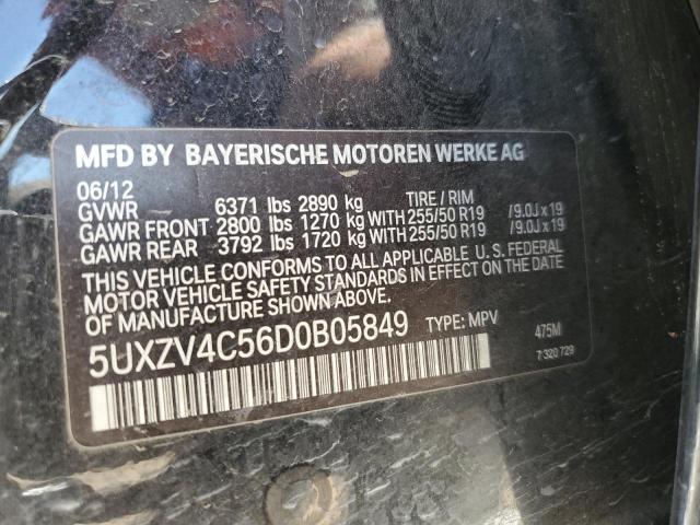 2013 BMW X5 XDRIVE3 - 5UXZV4C56D0B05849