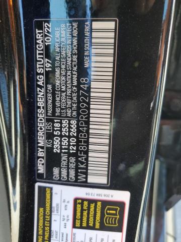 2023 MERCEDES-BENZ C 43 AMG W1KAF8HB4PR092748