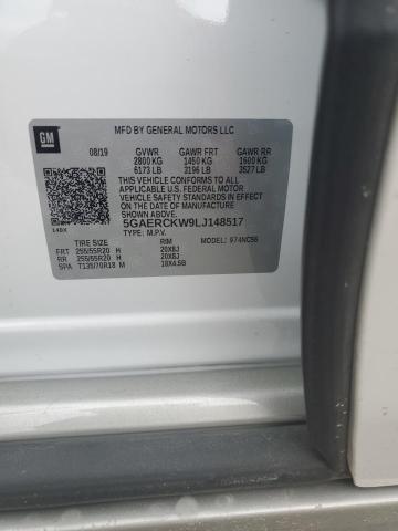 2020 BUICK ENCLAVE PR 5GAERCKW9LJ148517