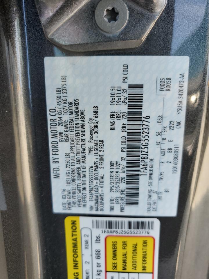 FORD MUSTANG SHELBY GT350