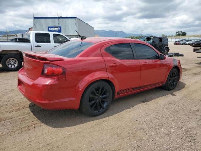 DODGE AVENGER SX 2014 red sedan 4d flexible fuel 1C3CDZCGXEN134091 photo #4