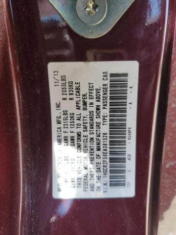 2014 HONDA ACCORD SPO - 1HGCR2F56EA081526