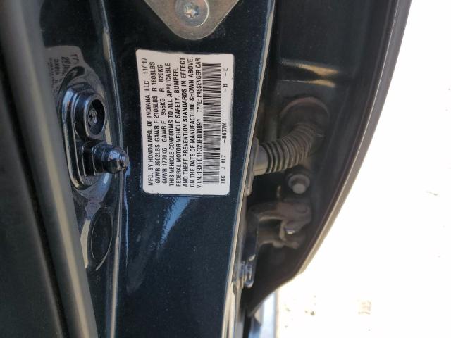 2018 HONDA CIVIC EX - 19XFC1F32JE000891