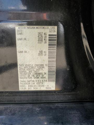 2017 NISSAN ALTIMA 2.5 - 1N4AL3AP7HN331378
