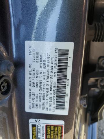2017 HONDA ACCORD SPO - 1HGCR2F56HA295534