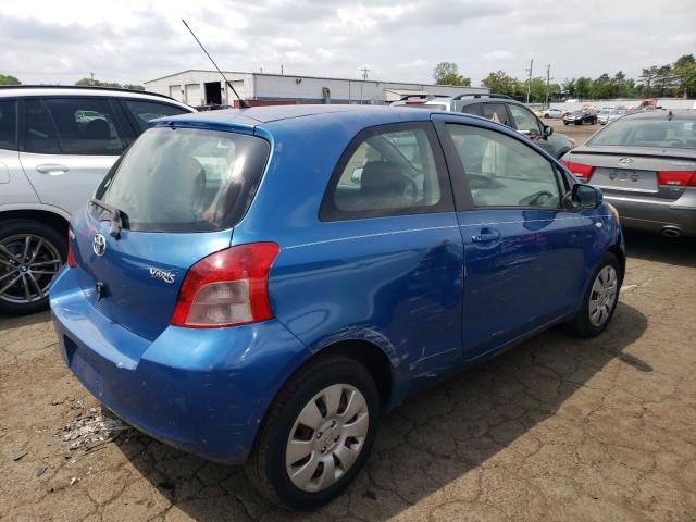 TOYOTA YARIS 2007 blue  gas JTDJT923875100013 photo #4