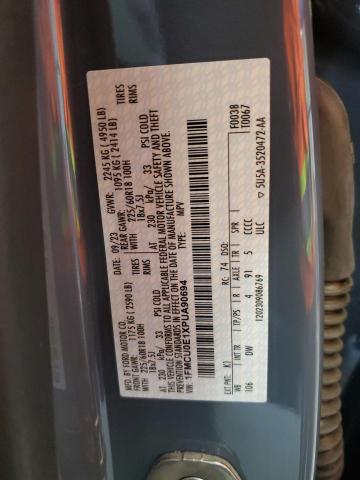2023 FORD ESCAPE 1FMCU0E1XPUA90694