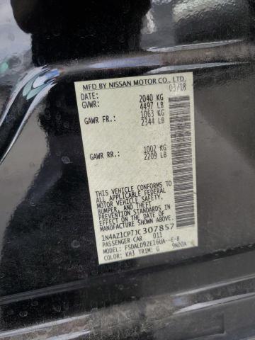 2018 NISSAN LEAF S 1N4AZ1CP7JC307857