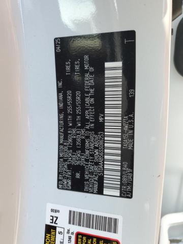 2025 TOYOTA GRAND HIGH 5TDAAAB56SS086253