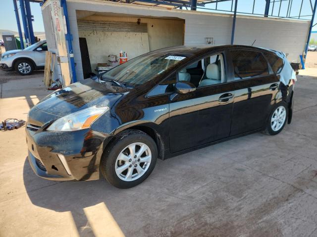 TOYOTA PRIUS V 2014 black station hybrid engine JTDZN3EU2EJ013291 photo #1