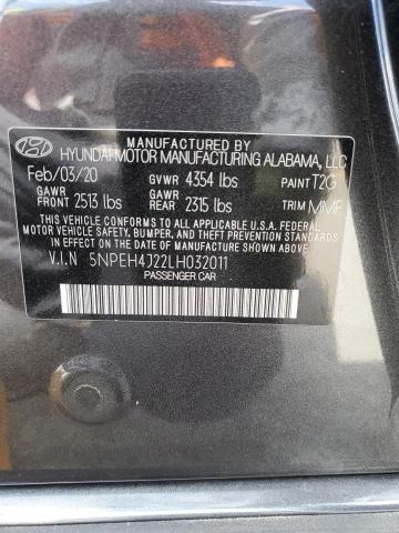 2020 HYUNDAI SONATA LIM - 5NPEH4J22LH032011