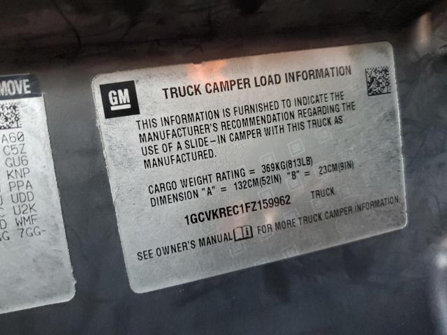 2015 CHEVROLET SILVERADO - 1GCVKREC1FZ159962