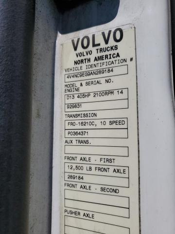 2010 VOLVO VN VNL #3206589554