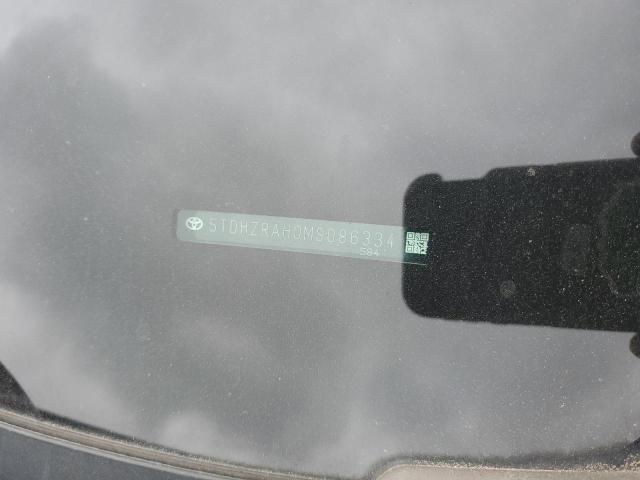 2021 TOYOTA HIGHLANDER XLE 5TDHZRAH0MS086334