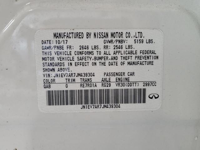2018 INFINITI Q50 LUXE JN1EV7AR7JM439304