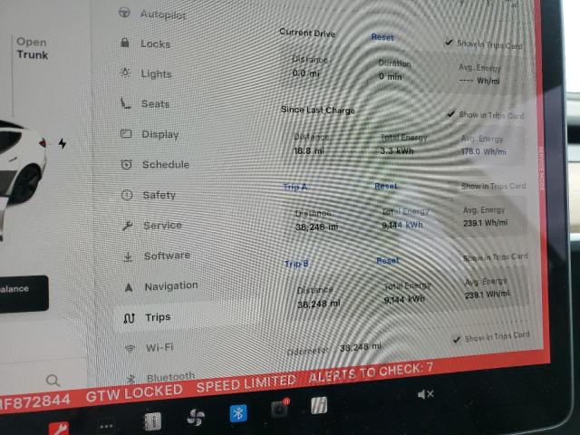 2021 TESLA MODEL 3 5YJ3E1EB7MF872844