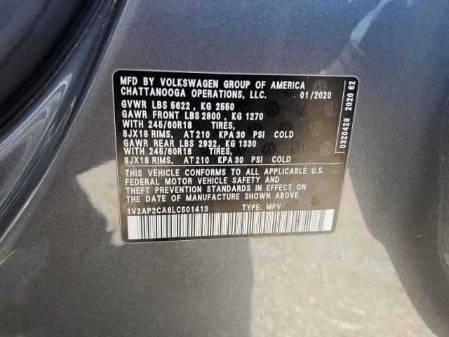 2020 VOLKSWAGEN ATLAS S 1V2AP2CA6LC501413