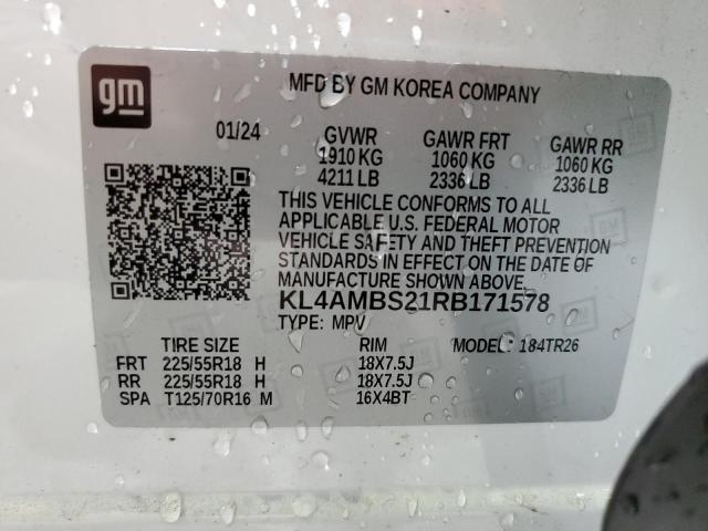 2024 BUICK ENCORE GX KL4AMBS21RB171578
