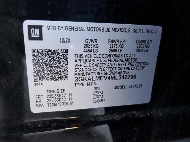 2021 GMC TERRAIN SL - 3GKALMEV4ML342796