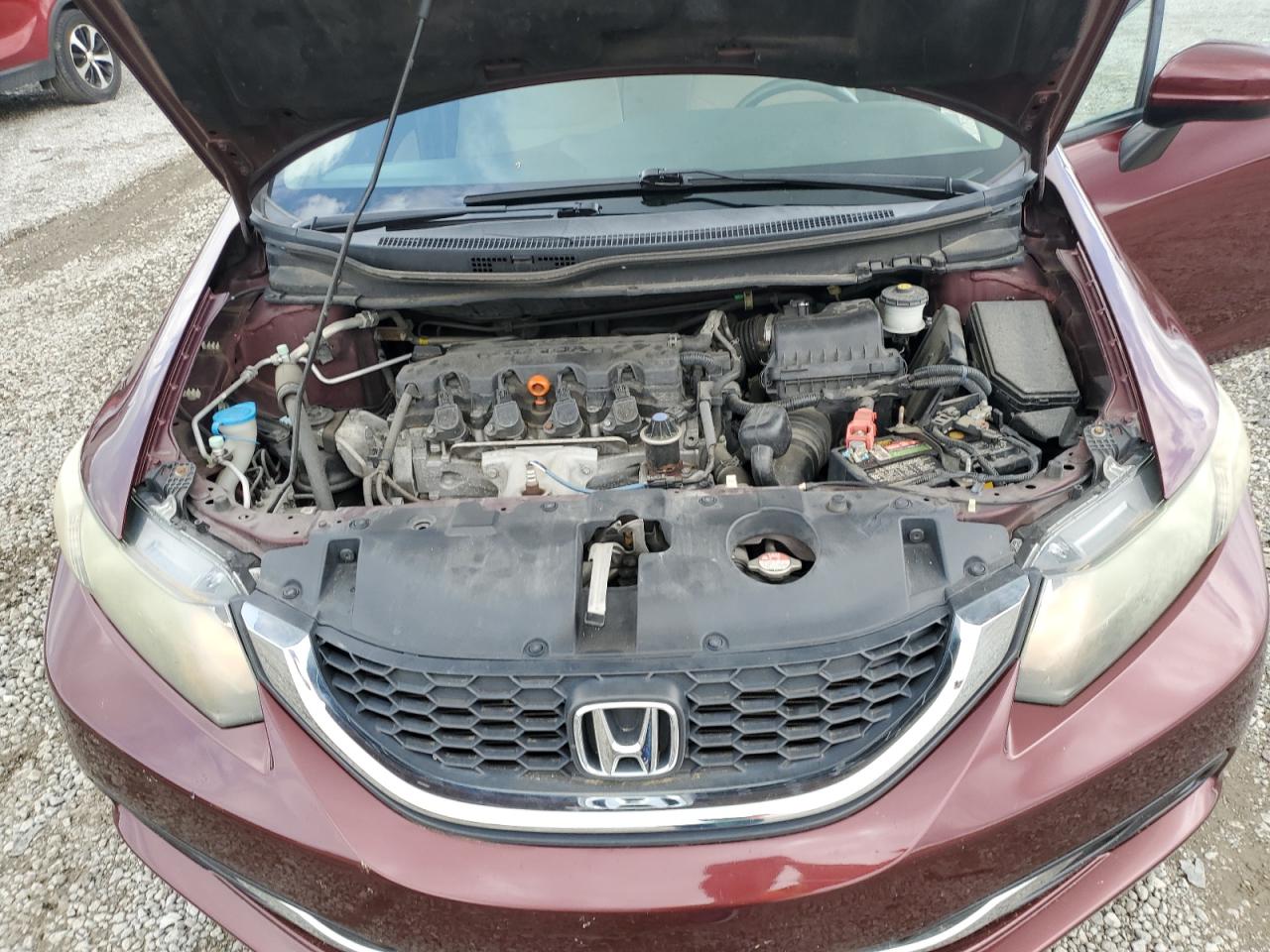 Lot #3212499844 2015 HONDA CIVIC LX