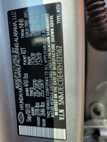 2024 HYUNDAI TUCSON LIM 5NMJECDE4RH321162