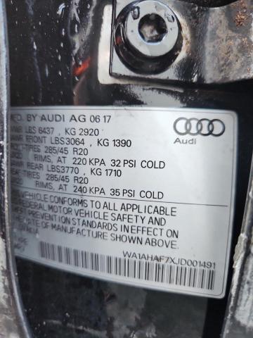 2018 AUDI Q7 PREMIUM - WA1AHAF7XJD001491