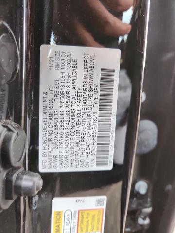 2022 HONDA PILOT EXL 5FNYF6H55NB018278