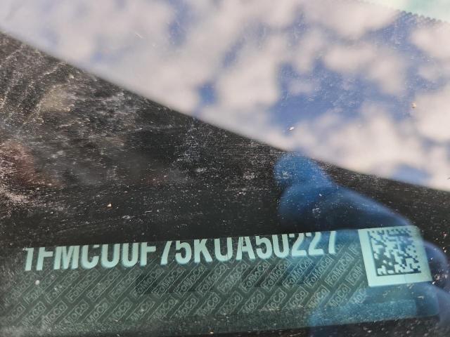 2019 FORD ESCAPE S 1FMCU0F75KUA50227