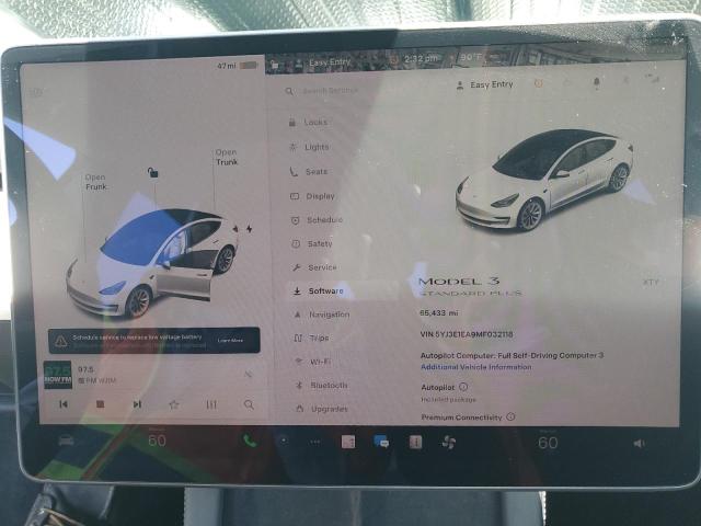 2021 TESLA MODEL 3 5YJ3E1EA9MF032118