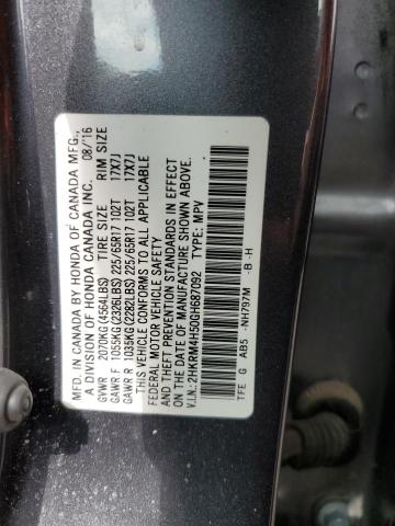 2016 HONDA CR-V EX 2HKRM4H50GH687092