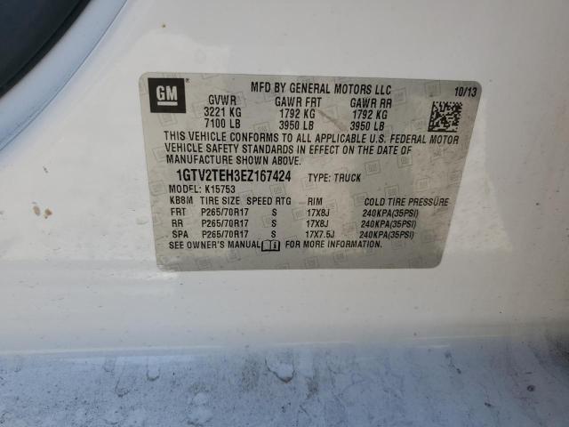 2014 GMC SIERRA K15 - 1GTV2TEH3EZ167424